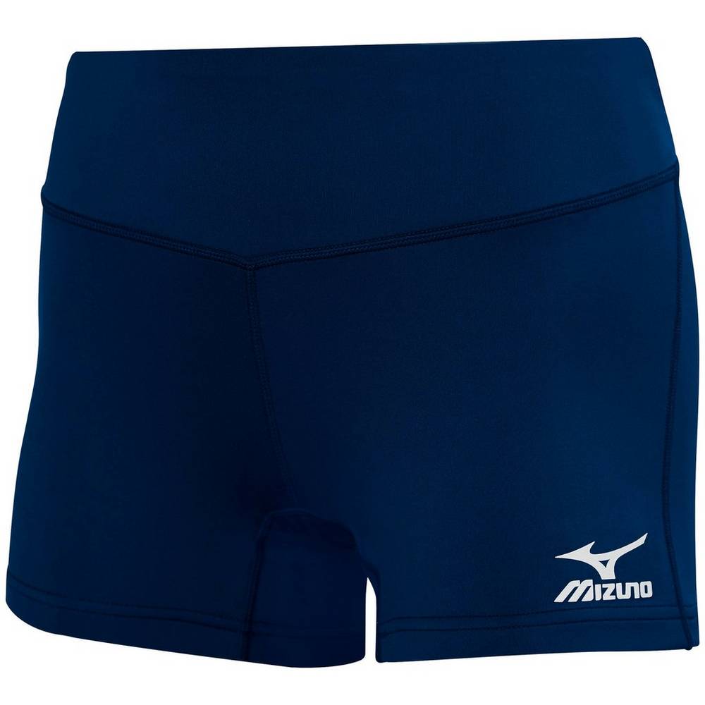 Mizuno Victory 3.5" Inseam - Bayan Şort - Lacivert Türkiye (TWFARY-590)